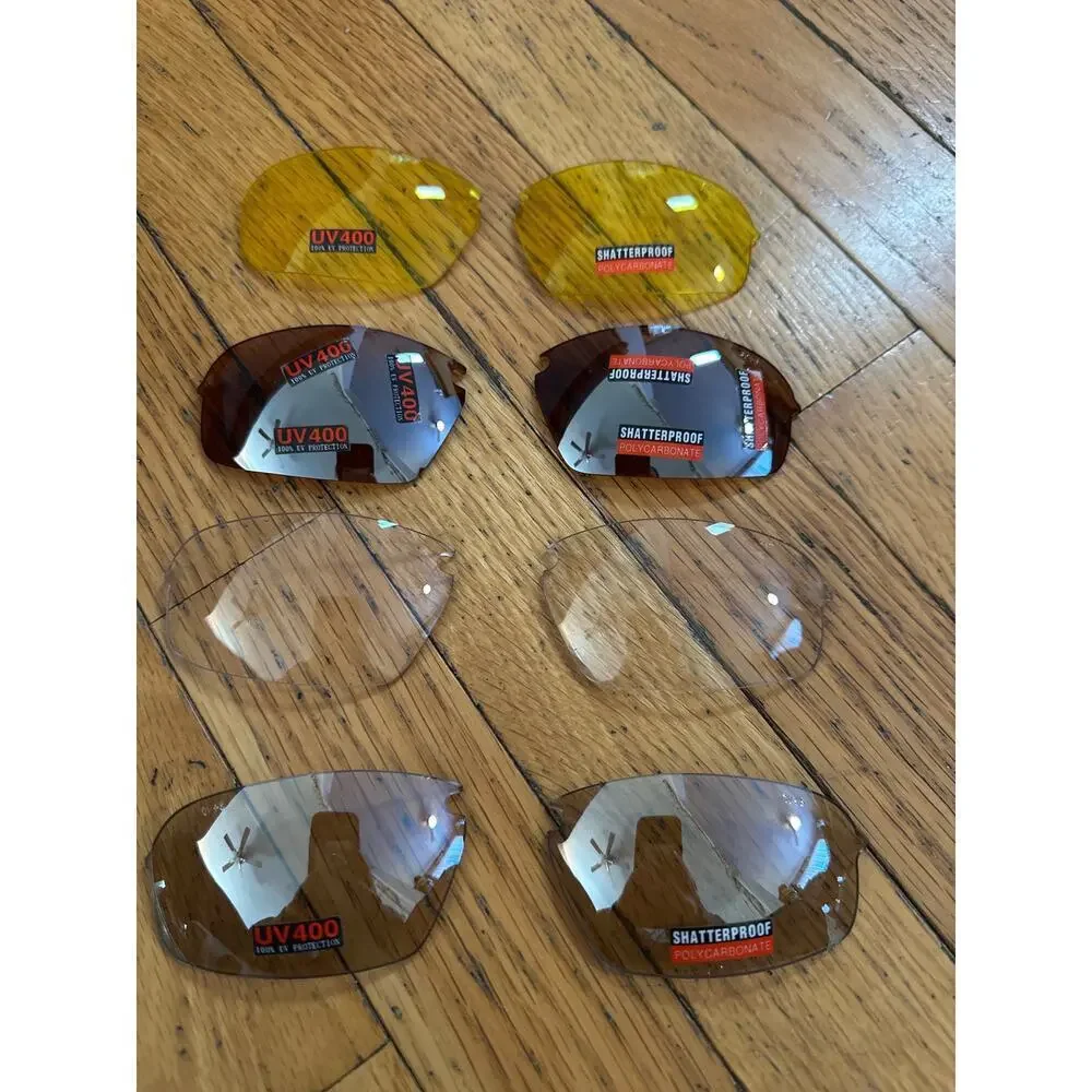 Global Vision RTG 6-in-1 Touring Kit Motorcycle Glasses + Lenses, & Cases